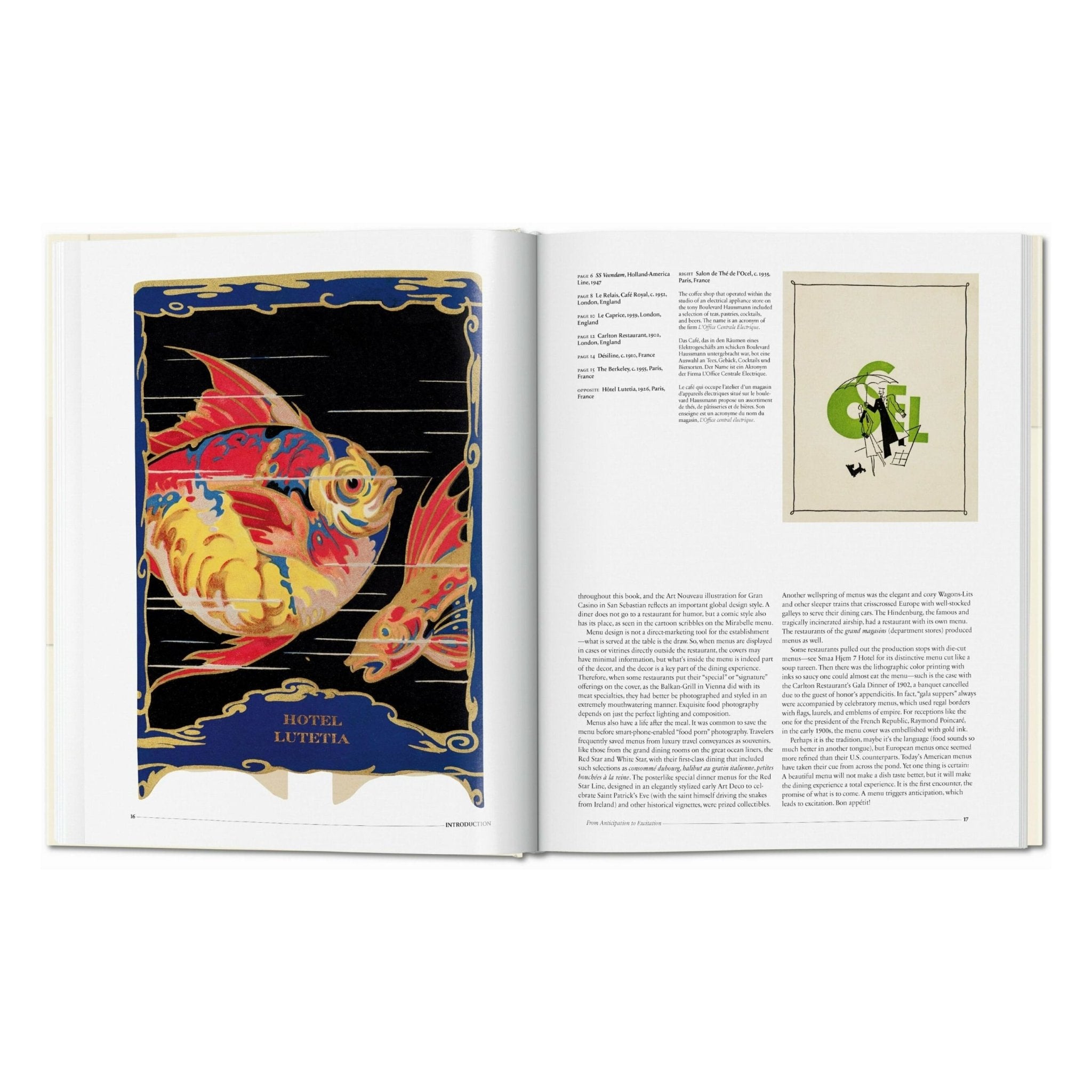 Menu Design in Europe (German, French, English)-POPvault