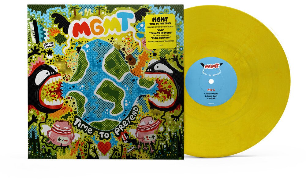 MGMT - Time to Pretend [Banana Yellow EP] Vinyl Record - POPvault