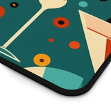 Mid - Century Modern - Cocktail Hour Geometric Computer Desk Mat - POPvault