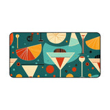 Mid - Century Modern - Cocktail Hour Geometric Computer Desk Mat - POPvault