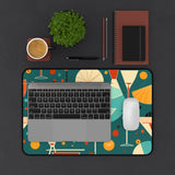 Mid - Century Modern - Cocktail Hour Geometric Computer Desk Mat - POPvault