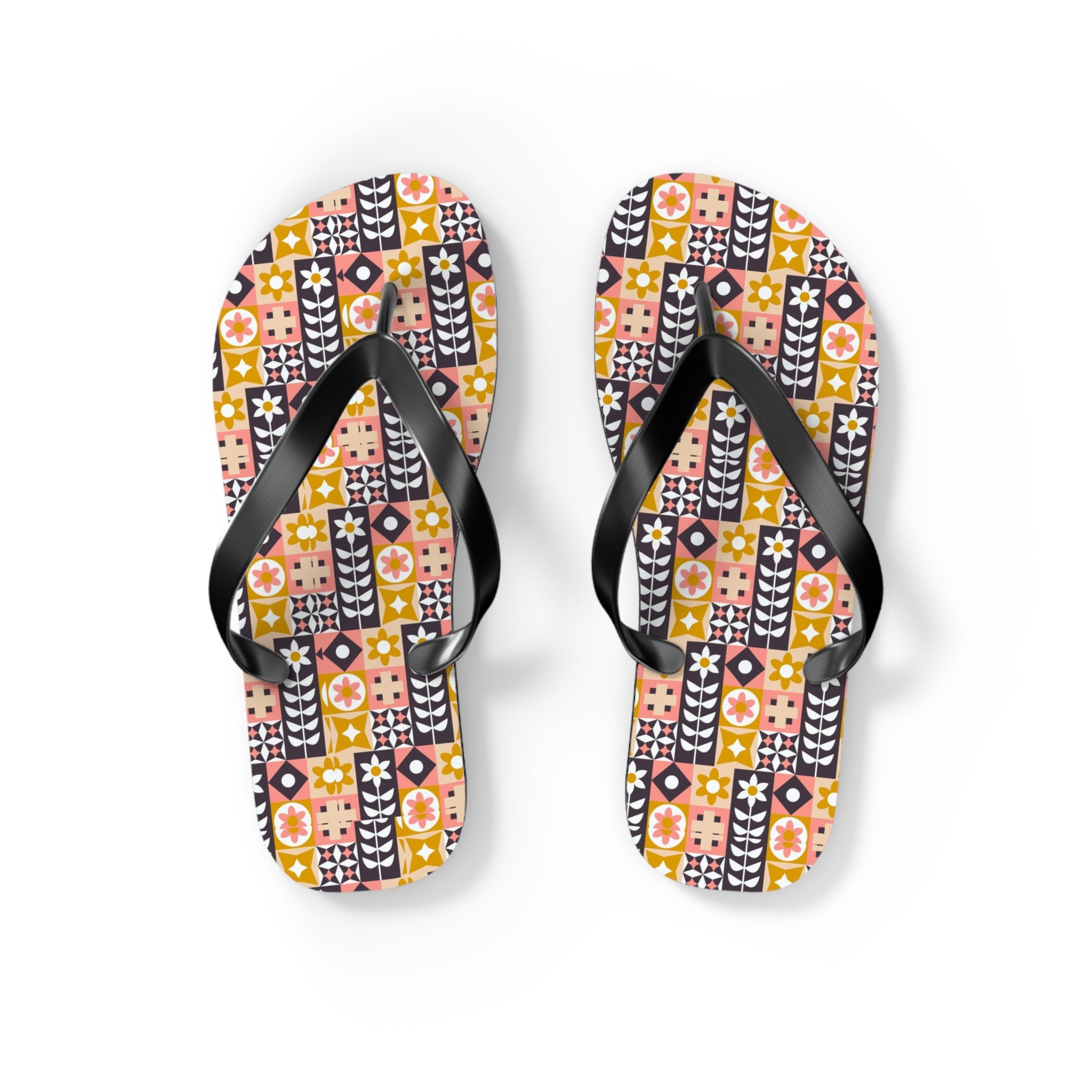 Mid - Century Retro A Touch Of Scandinavia Flip - Flops - POPvault
