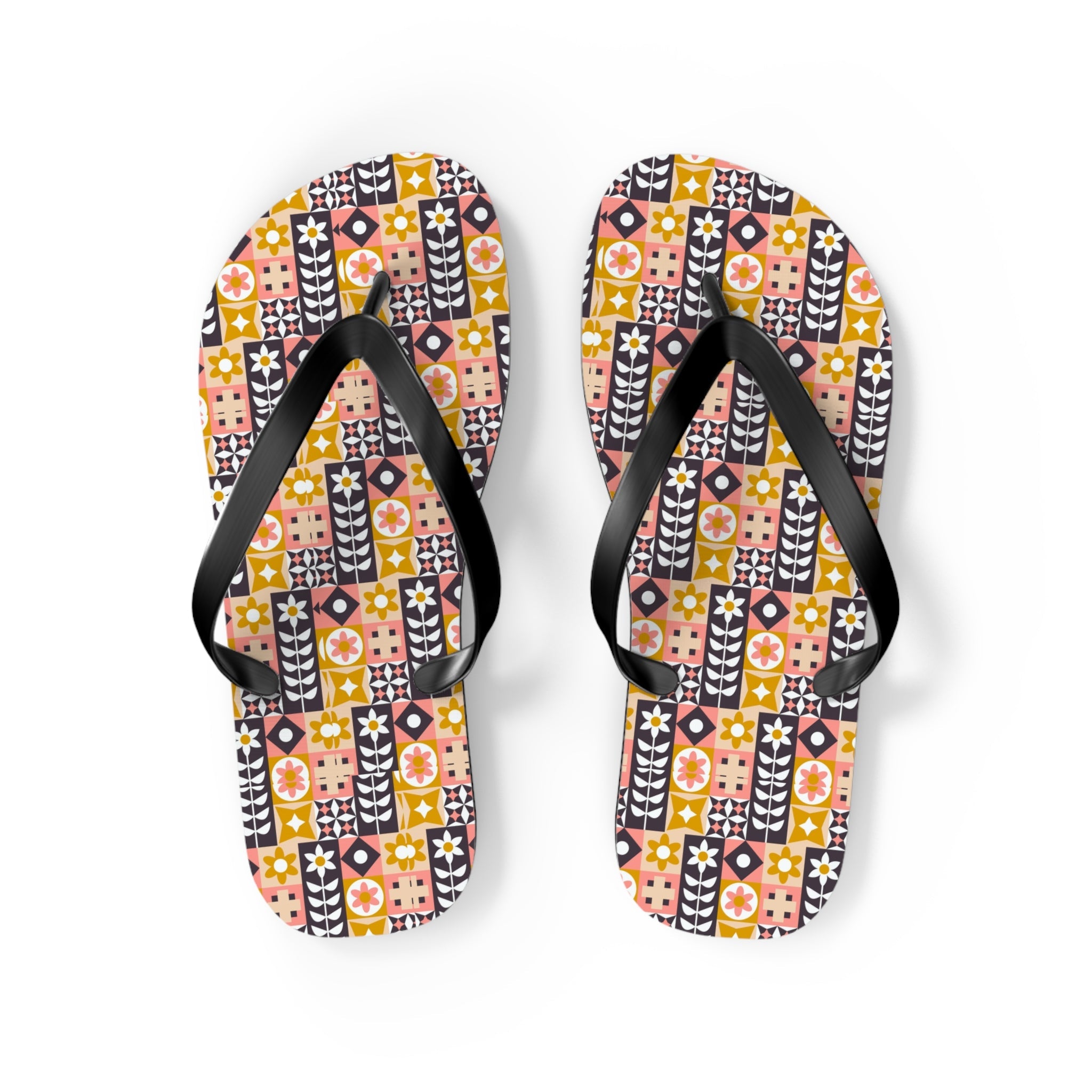 Mid - Century Retro A Touch Of Scandinavia Flip - Flops - POPvault