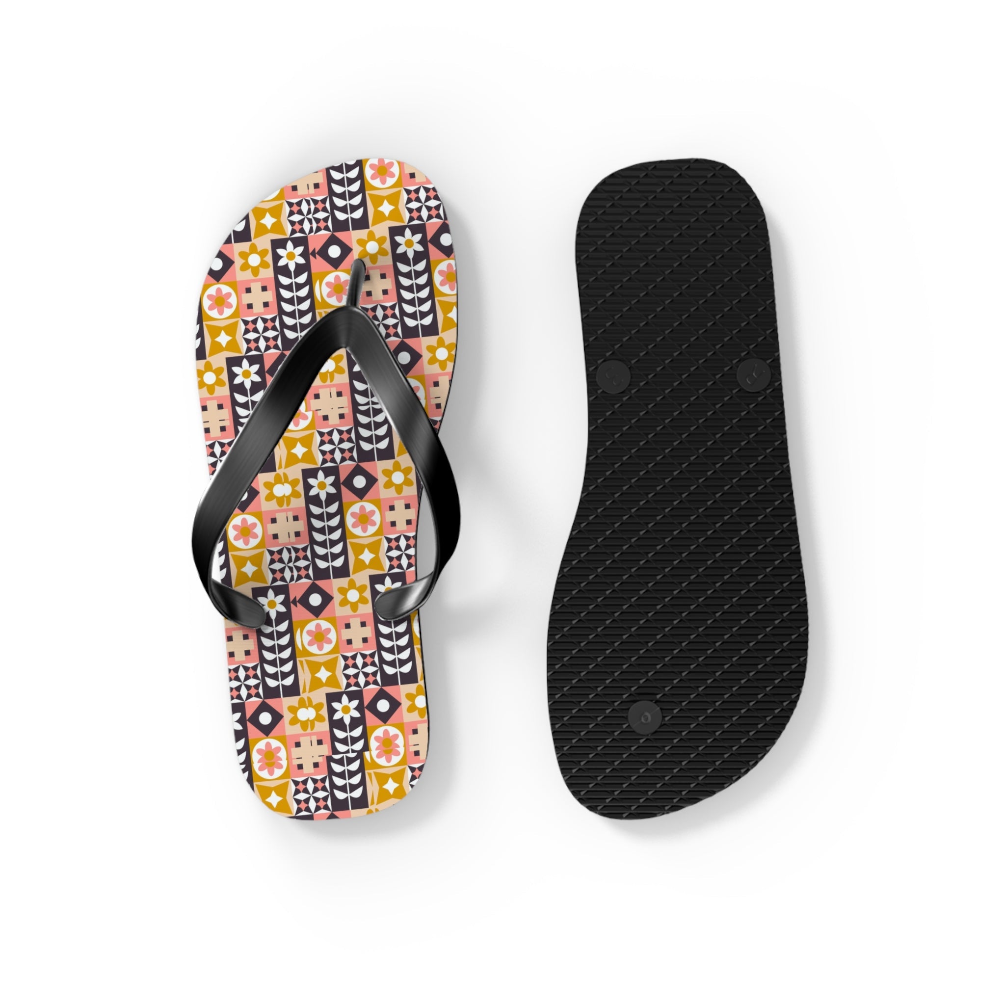 Mid - Century Retro A Touch Of Scandinavia Flip - Flops - POPvault
