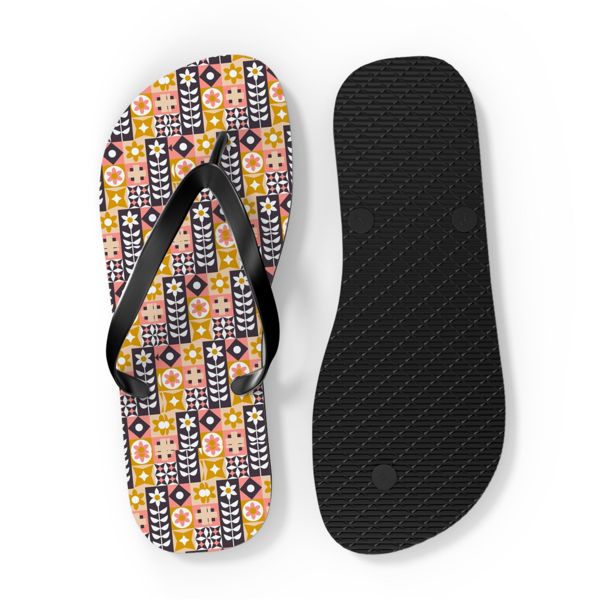 Mid - Century Retro A Touch Of Scandinavia Flip - Flops - POPvault