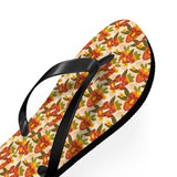 Mid - Century Retro African Mask Geometric Flip - Flops - POPvault