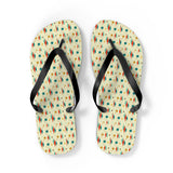 Mid - Century Retro Diamonds & Sparkles Flip - Flops - POPvault