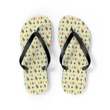 Mid - Century Retro Diamonds & Sparkles Flip - Flops - POPvault