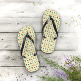 Mid - Century Retro Diamonds & Sparkles Flip - Flops - POPvault