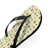 Mid - Century Retro Diamonds & Sparkles Flip - Flops - POPvault
