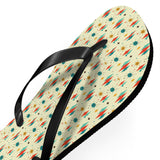 Mid - Century Retro Diamonds & Sparkles Flip - Flops - POPvault