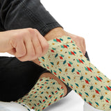 Mid - Century Retro Diamonds & Sparkles Socks - POPvault
