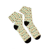 Mid - Century Retro Diamonds & Sparkles Socks - POPvault