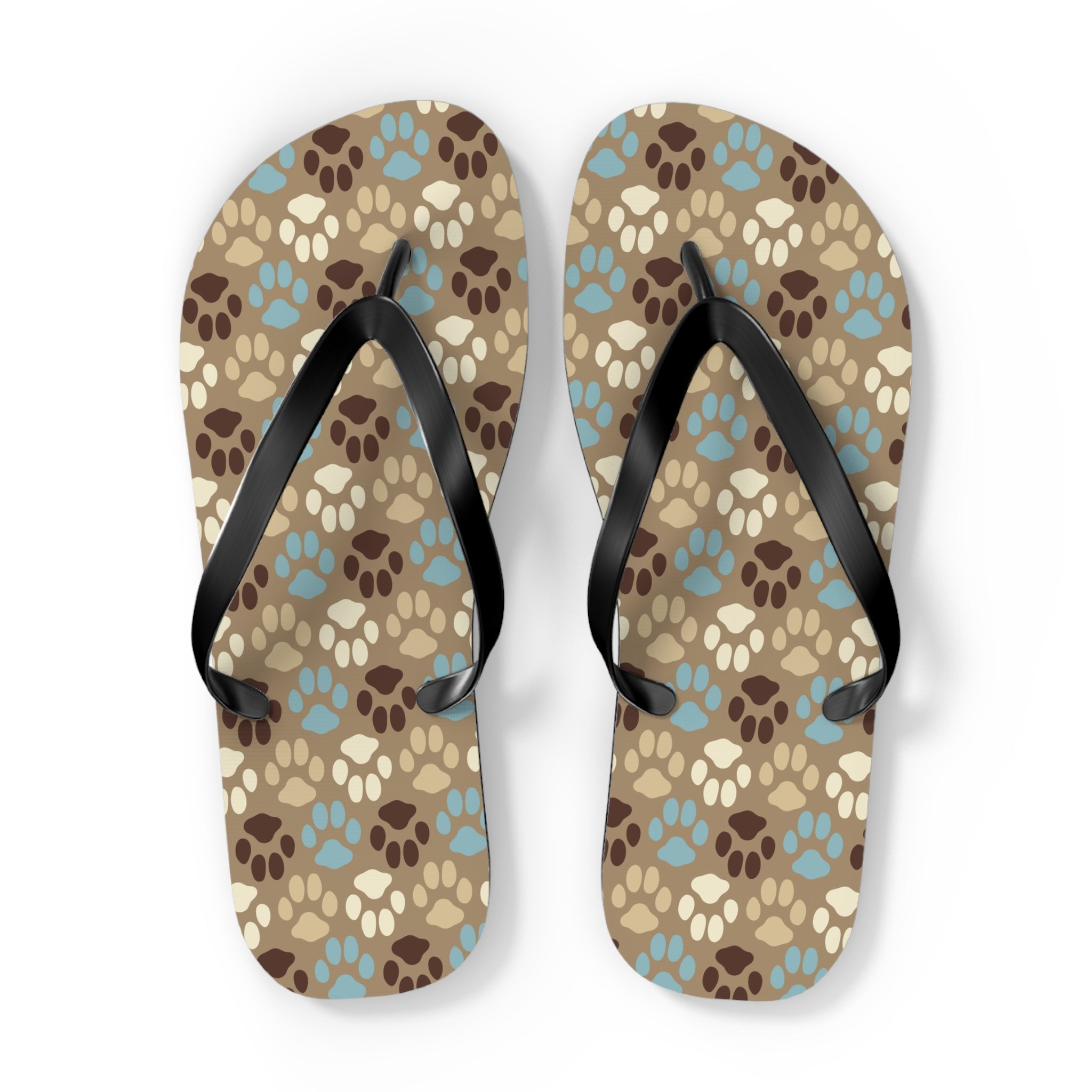 Mid - Century Retro Doggie Stepped On My Flip - Flops - POPvault