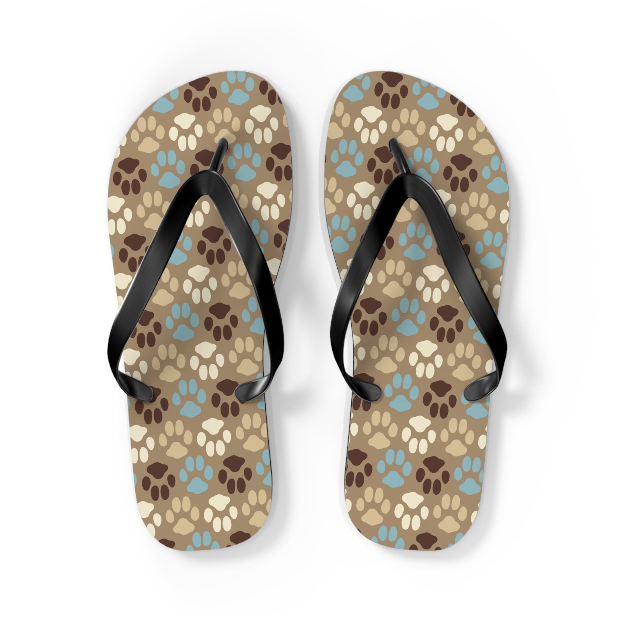 Mid - Century Retro Doggie Stepped On My Flip - Flops - POPvault