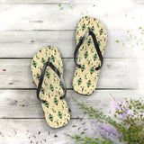 Mid - Century Retro Eyeballs Geometric Flip - Flops - POPvault
