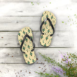 Mid - Century Retro Eyeballs Geometric Flip - Flops - POPvault