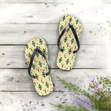 Mid - Century Retro Eyeballs Geometric Flip - Flops - POPvault