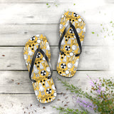 Mid - Century Retro "Going Nuclear" Geometric Flip - Flops - POPvault