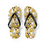 Mid - Century Retro "Going Nuclear" Geometric Flip - Flops - POPvault