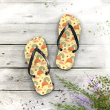 Mid - Century Retro Gold Geometric Flip - Flops - POPvault