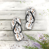 Mid - Century Retro Kitties On Parade Flip - Flops - POPvault