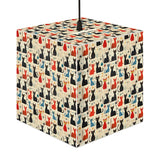 Mid - Century Retro Light Cube Lamp — Ultra - Cool Kitties - POPvault