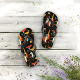 Mid - Century Retro Martinis In Space Flip - Flops - POPvault
