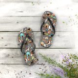 Mid - Century Retro Me And My Dog Life Flip - Flops - POPvault