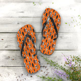 Mid - Century Retro 'Moooove Along' Cows Geometric Flip - Flops - POPvault