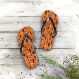 Mid - Century Retro 'Moooove Along' Cows Geometric Flip - Flops - POPvault