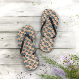 Mid - Century Retro Palms - a - Plenty Flip - Flops - POPvault