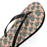 Mid - Century Retro Palms - a - Plenty Flip - Flops - POPvault
