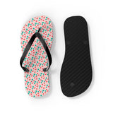 Mid - Century Retro Pink Flamingo Flip - Flops - POPvault