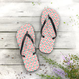Mid - Century Retro Pink Flamingo Flip - Flops - POPvault
