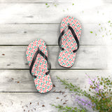 Mid - Century Retro Pink Flamingo Flip - Flops - POPvault