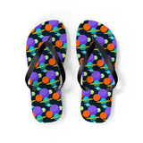 Mid - Century Retro Spaced Out Geometric Flip - Flops - POPvault