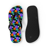Mid - Century Retro Spaced Out Geometric Flip - Flops - POPvault