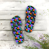 Mid - Century Retro Spaced Out Geometric Flip - Flops - POPvault
