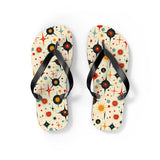 Mid - Century Retro Star Struck Geometric Flip - Flops - POPvault