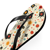 Mid - Century Retro Star Struck Geometric Flip - Flops - POPvault