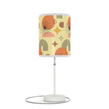Mid - Century Retro Table Lamp — Boho Geometric Shade (US/CA Plug) - POPvault