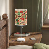 Mid - Century Retro Table Lamp — Kitchen Gadgets Geometric Shade (US/CA Plug) - POPvault
