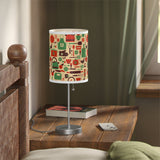 Mid - Century Retro Table Lamp — Kitchen Gadgets Geometric Shade (US/CA Plug) - POPvault