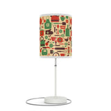 Mid - Century Retro Table Lamp — Kitchen Gadgets Geometric Shade (US/CA Plug) - POPvault