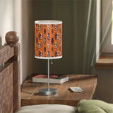 Mid - Century Retro Table Lamp — Moooove Along Cows Geometric Shade (US/CA Plug) - POPvault