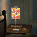 Mid - Century Retro Table Lamp — Pickleball Geometric Shade (US/CA Plug) - POPvault