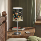Mid - Century Retro Table Lamp — Space Age Cocktail Party Geometric Shade (US/CA Plug) - POPvault
