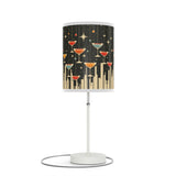 Mid - Century Retro Table Lamp — Space Age Cocktail Party Geometric Shade (US/CA Plug) - POPvault
