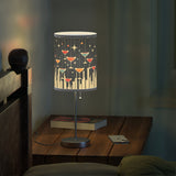 Mid - Century Retro Table Lamp — Space Age Cocktail Party Geometric Shade (US/CA Plug) - POPvault